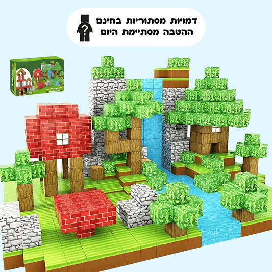 Magcraft™ - בלוקים מגנטיים לפיתוח ולמידה